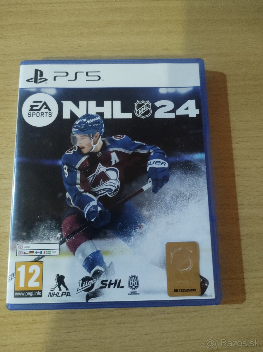 NHL 24 PS5 text v češtine