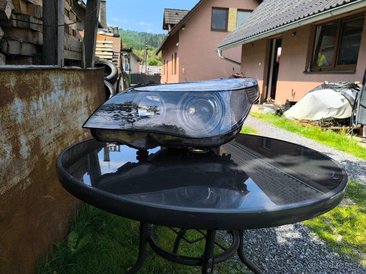 e60 ľavé predné svetlo bi-Xenon HELLA pred.fl