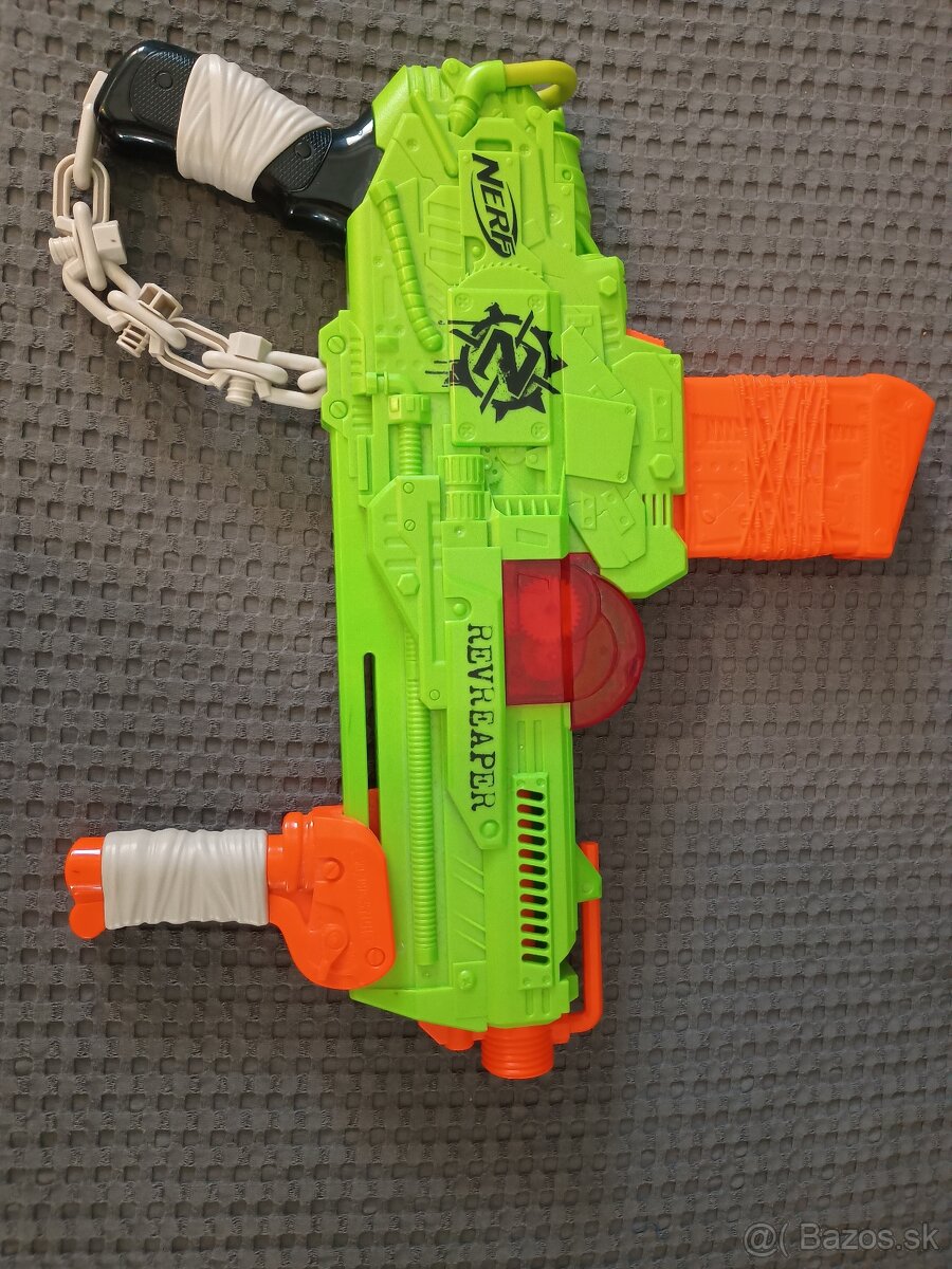 NERF pištoľ Elite disruptor,NERF guľomet Zombie Revreaper