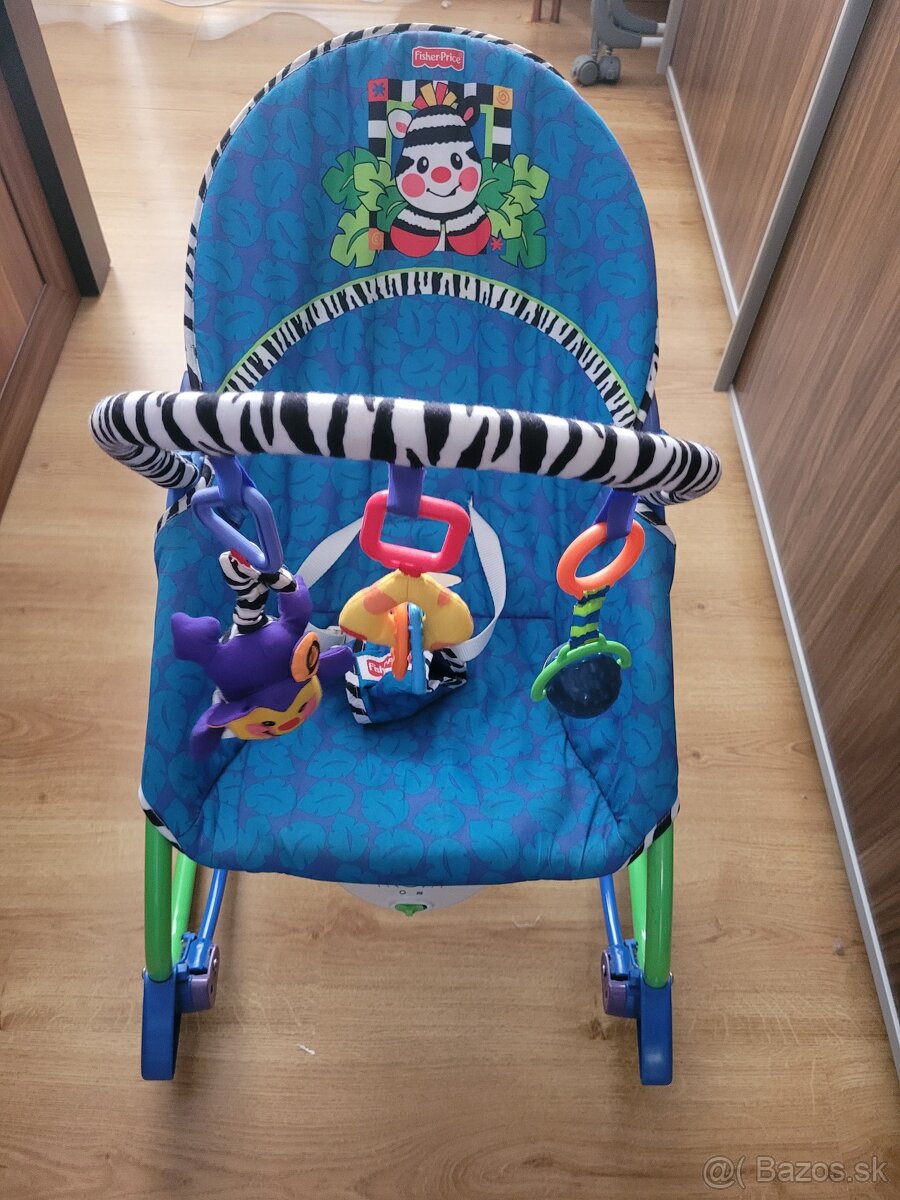 Detské hojdacie kreslo Fisher Price