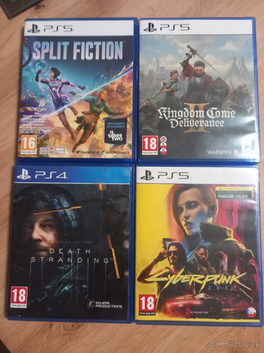 Predám hry PS4 PS5