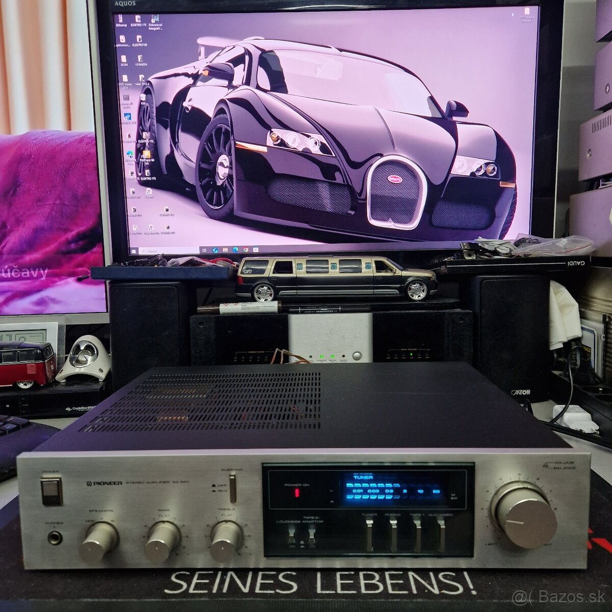 PIONEER SA-520...integrovaný stereo zosilovač...