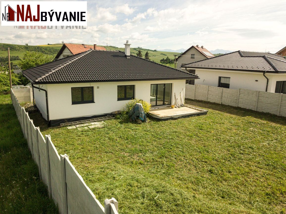 Novostavba - bungalov Liptovské Sliače