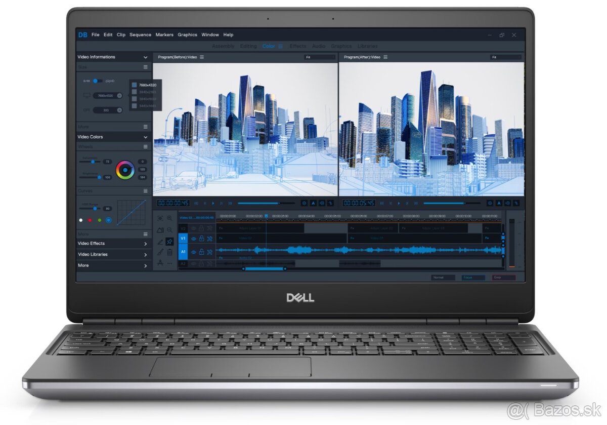 DELL Precision 7560:i9 11950H,32GB,SSD 1TB,Quadro RTX4000 8G