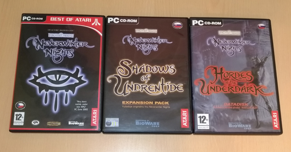 PC CD-ROM Neverwinter Nights +2exp.