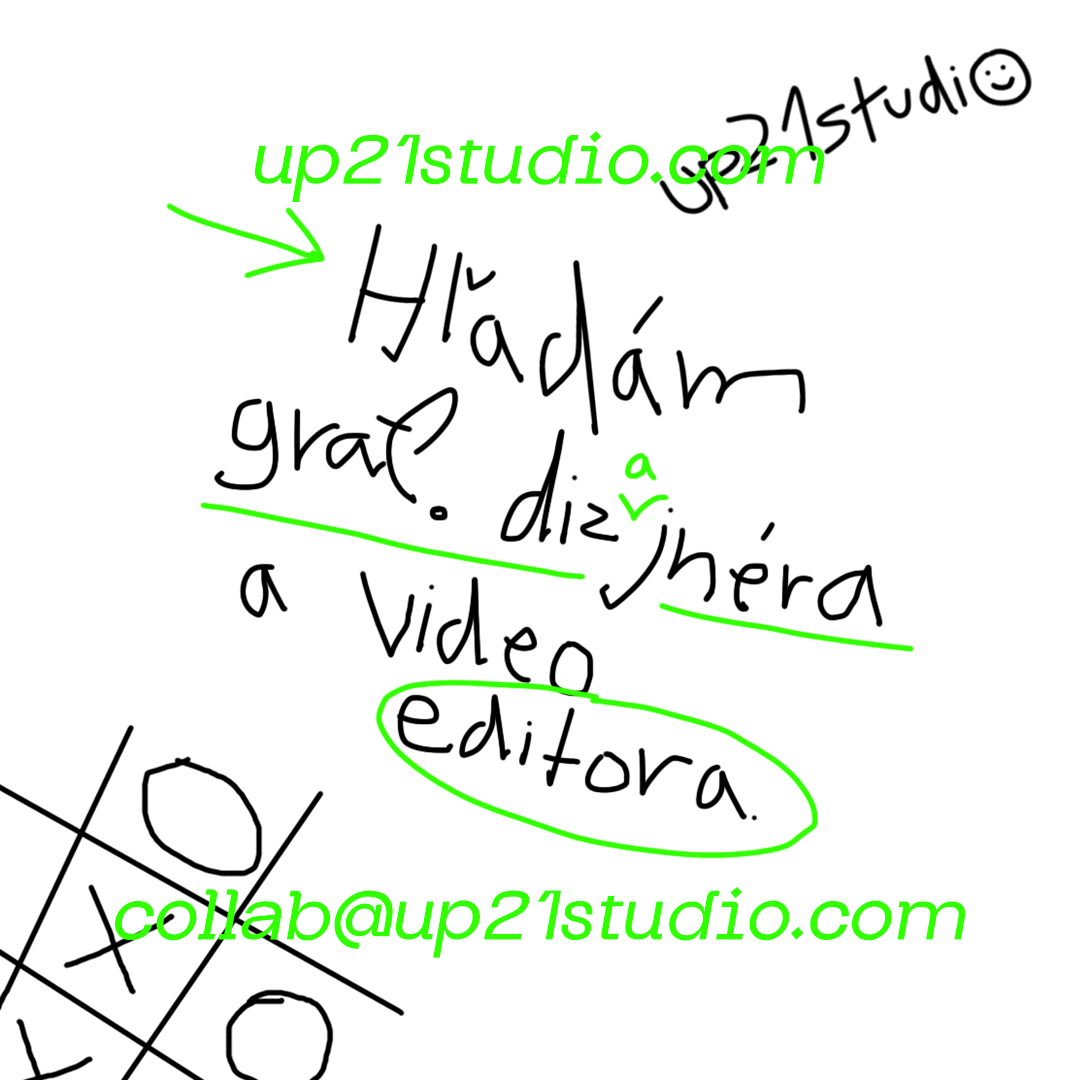 Hľadám video editora a grafického dizajnéra