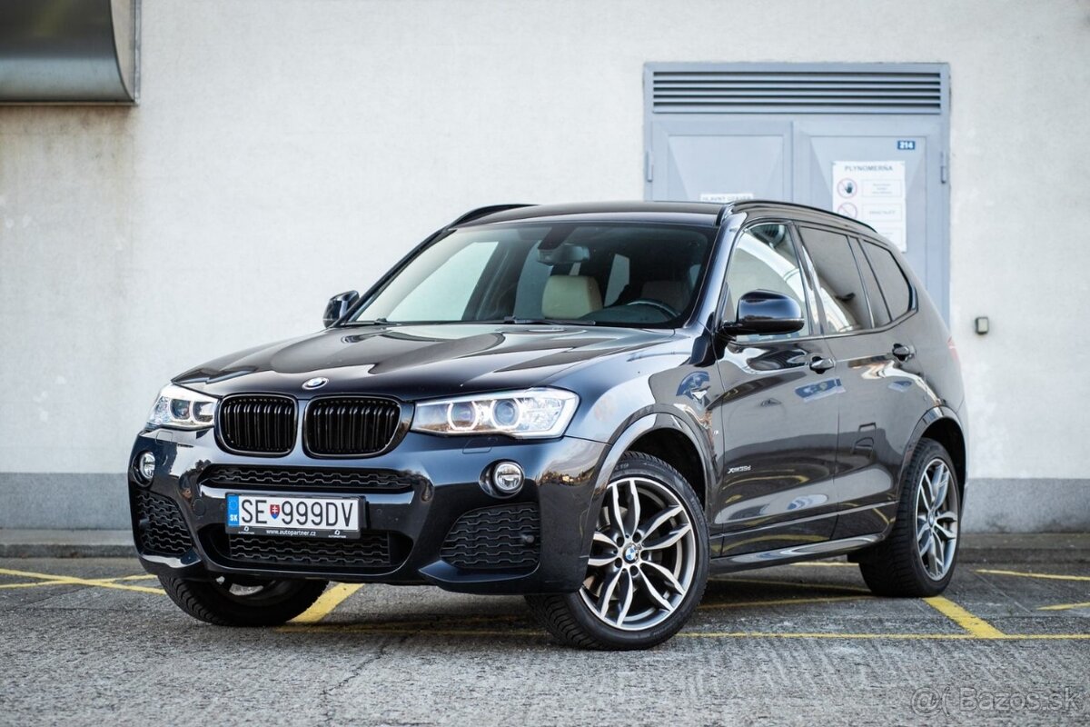 BMW X3 35d xDrive M-paket 230kW - AJ NA SPLÁTKY / PROTIHODNO