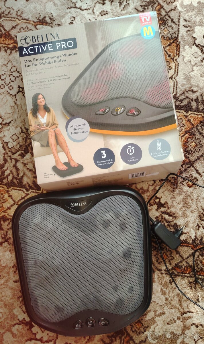 predám MASÁŽNY prístroj na CHODIDLÁ