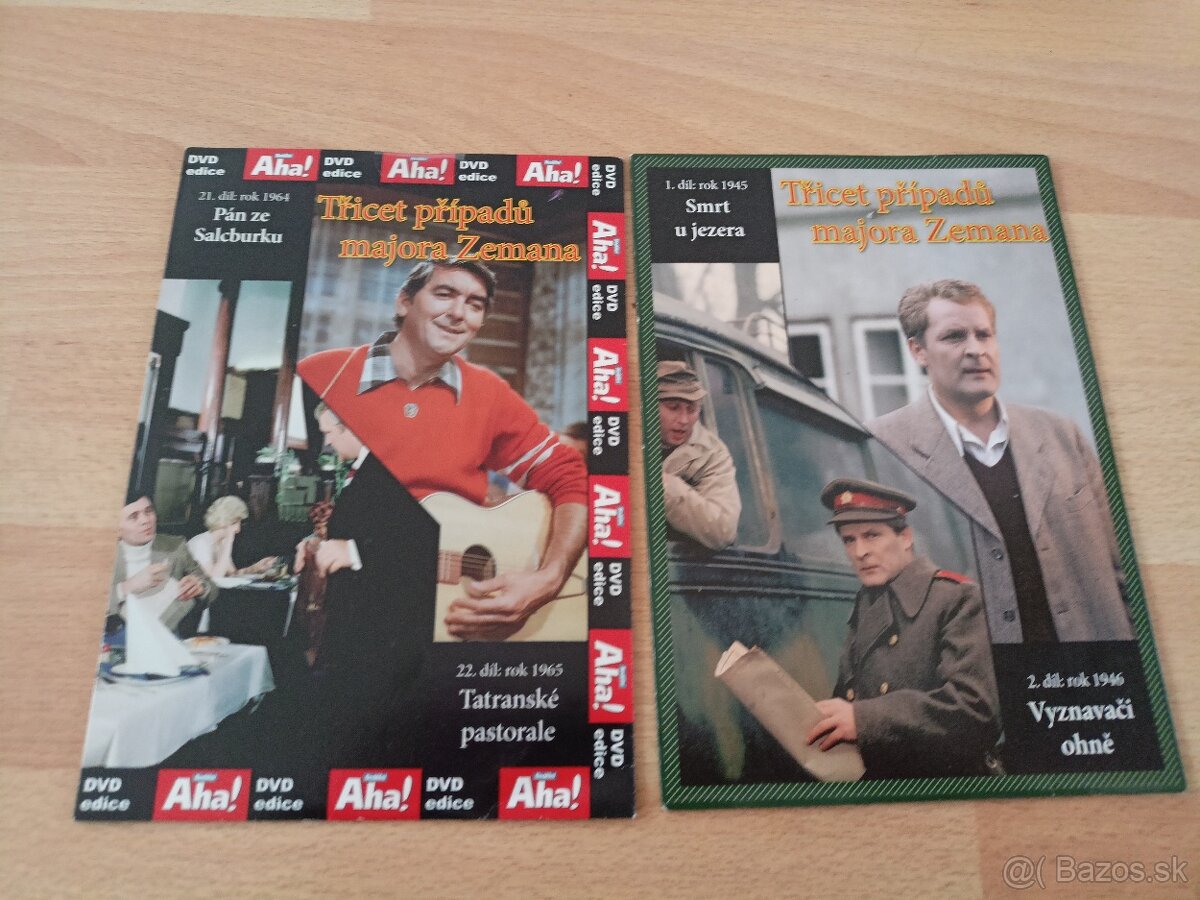 DVD Třicet případů majora Zemana