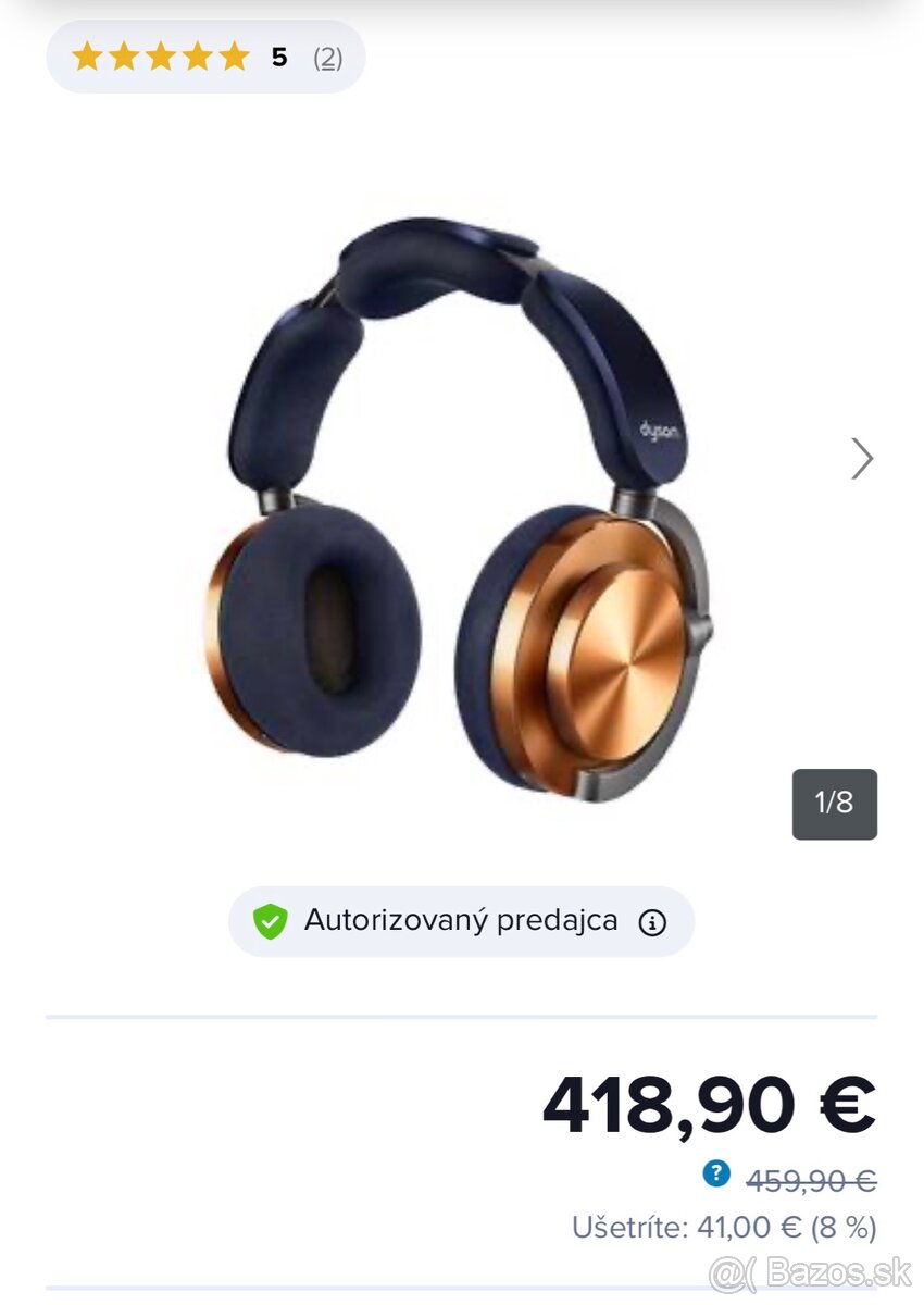 Dyson ontrac bluetooth sluchadka