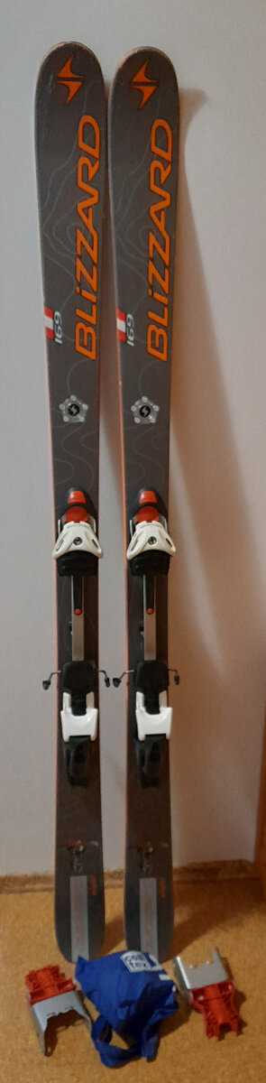 skialp set BLIZZARD 169cm
