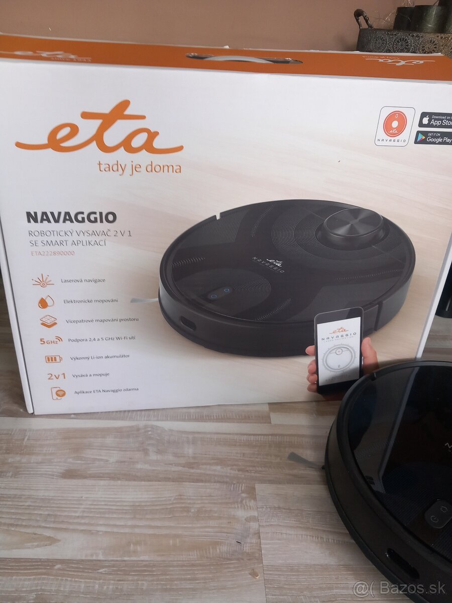 Robotický vysávač Eta Navaggio 2228 90000