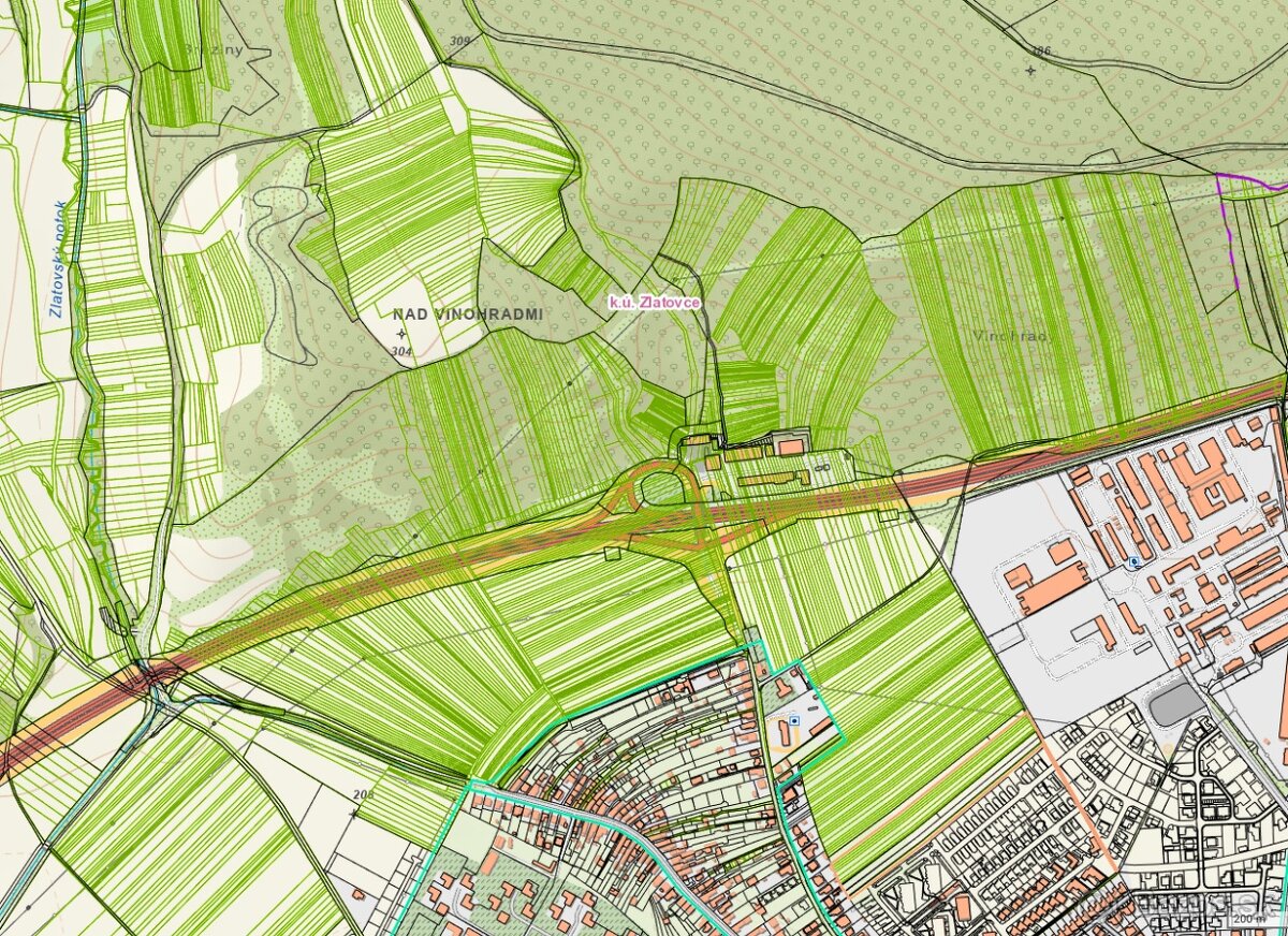 Investičné pozemky - Trenčín - Zlatovce