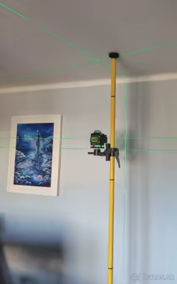 laser stativ stojan tyč do 4.2m výšky