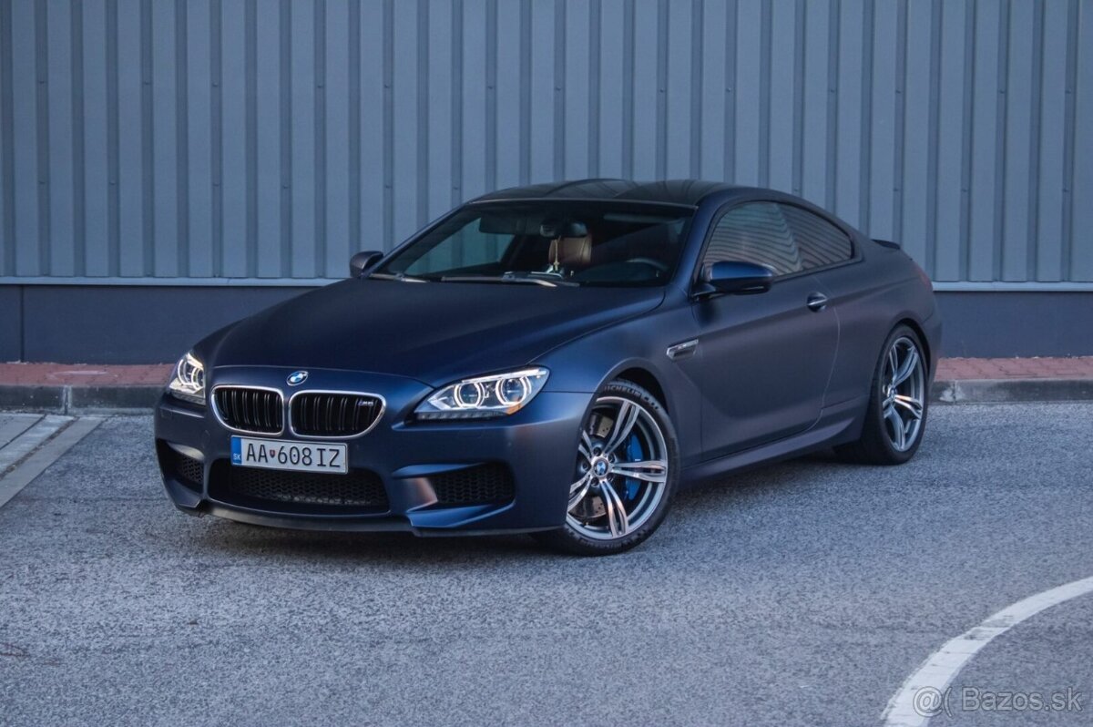 BMW M6 / Bang&O / Kam / Výhrev-Ventil /Alcantara/Full servis