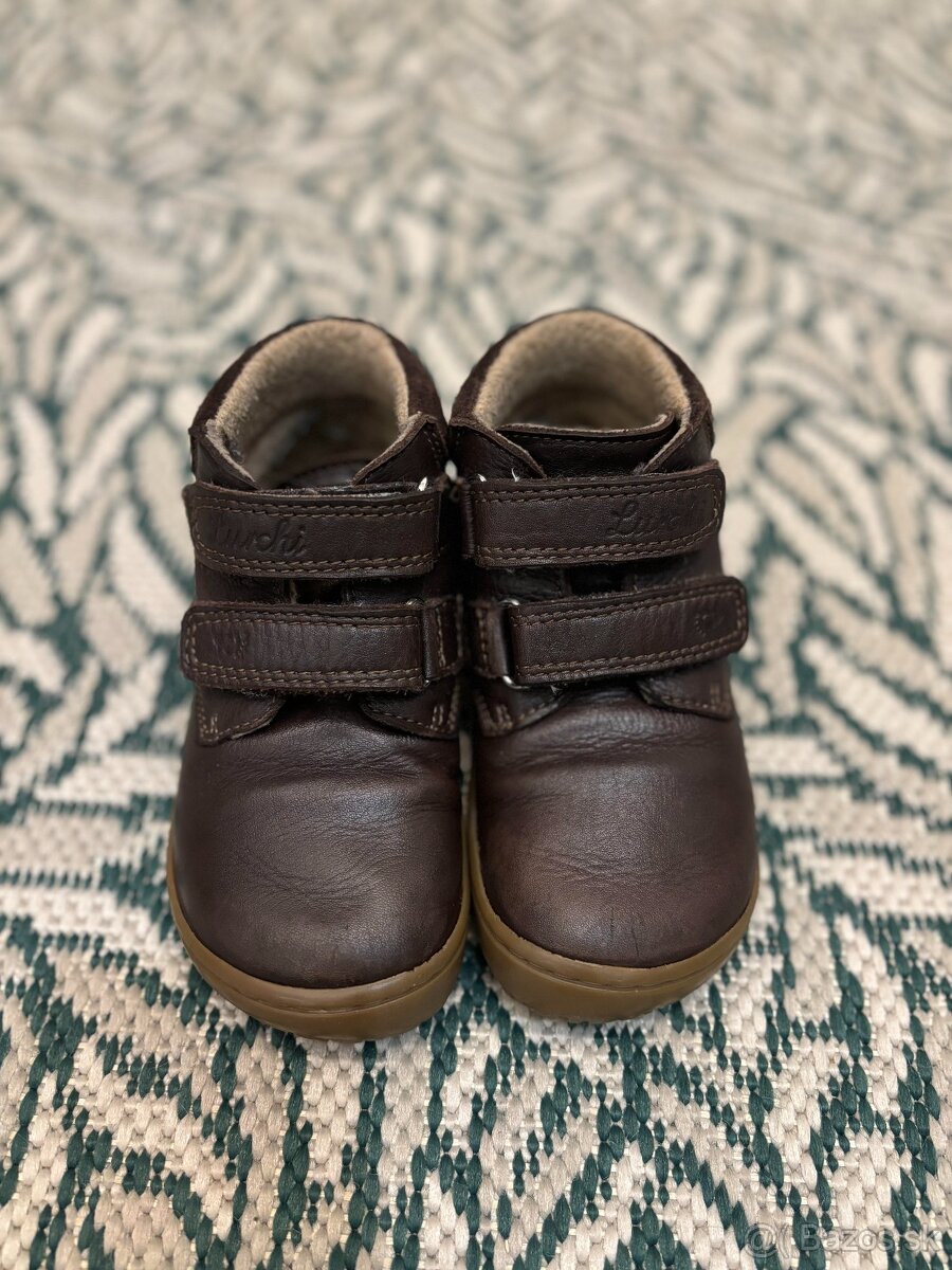 Barefoot kožené topánky Lurchi
