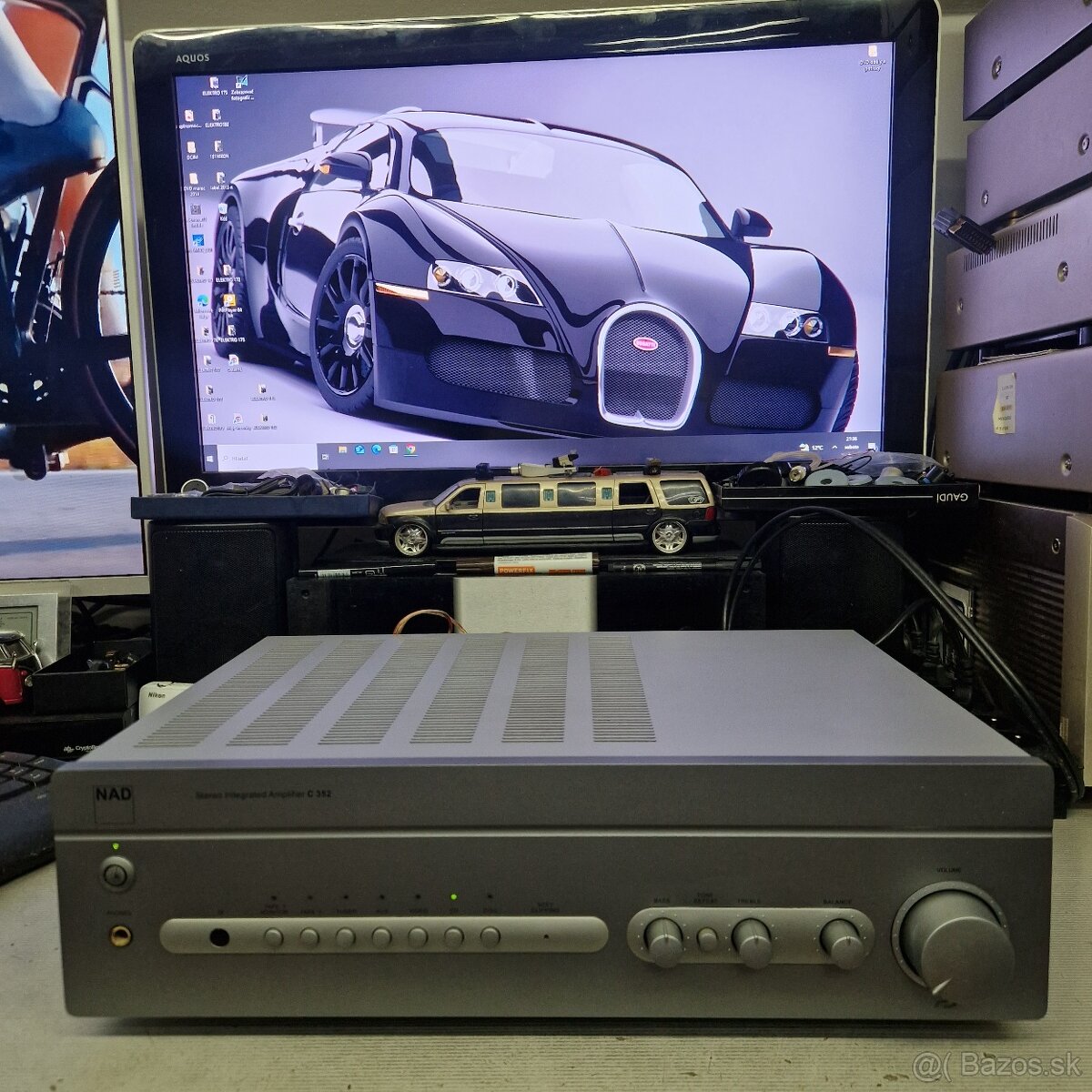 NAD C-352...integrovaný stereo zosilovač...