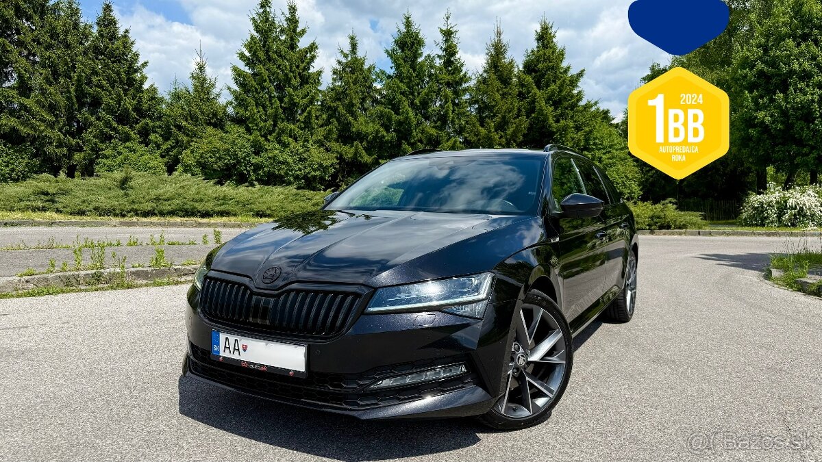 Škoda Superb Combi 2.0 TDI DSG 200k SPORTLINE 4X4 WEBASTO