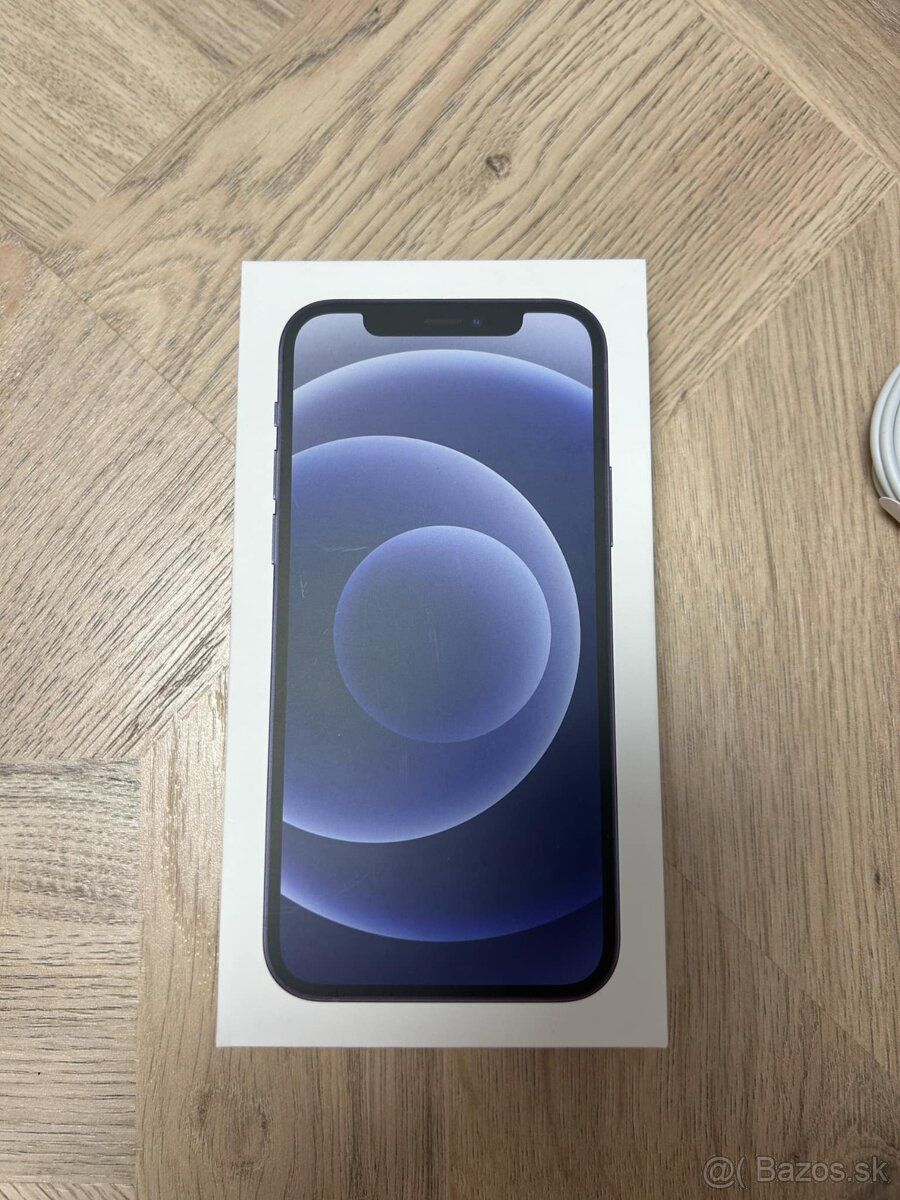 iPhone 12 64GB BLACK VELMI DOBRÝ STAV