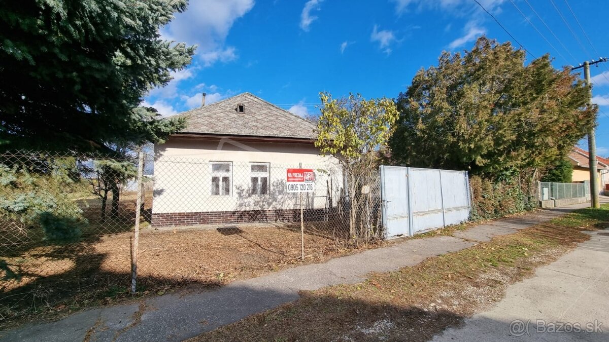 Rodinný dom