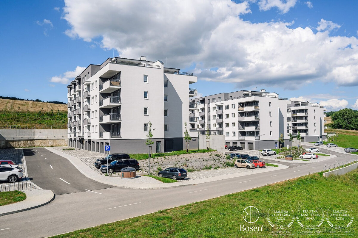 BOSEN | Na prenájom novostavba 2i byt so záhradkou a parkova
