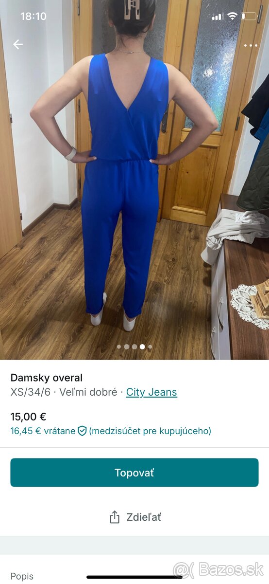 Damsky overal