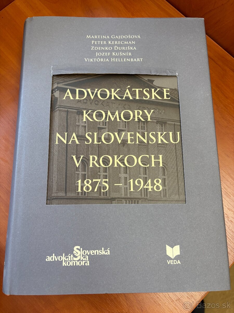 Advokátske komory na Slovensku v rokoch 1875 - 1948