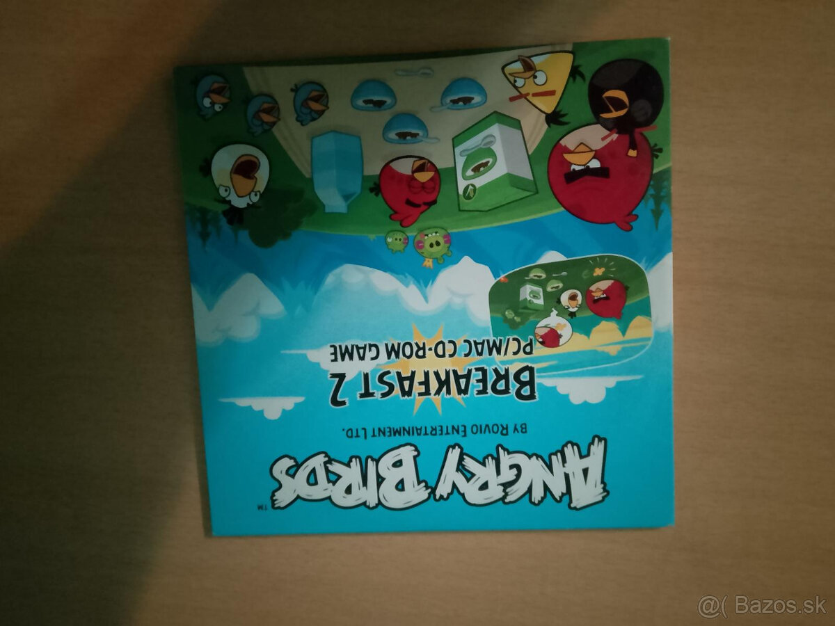 DVD Angry Birds Hra McDonald's 2009 , dohoda v texte