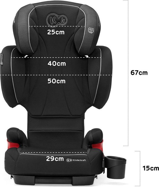 Autosedačka Kinderkraft Unity Isofix Grey 15-3