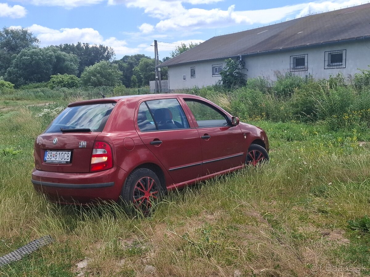 Ponúkam na predaj škoda fabia 1.4 mpi druhy majiteľ 44 kw