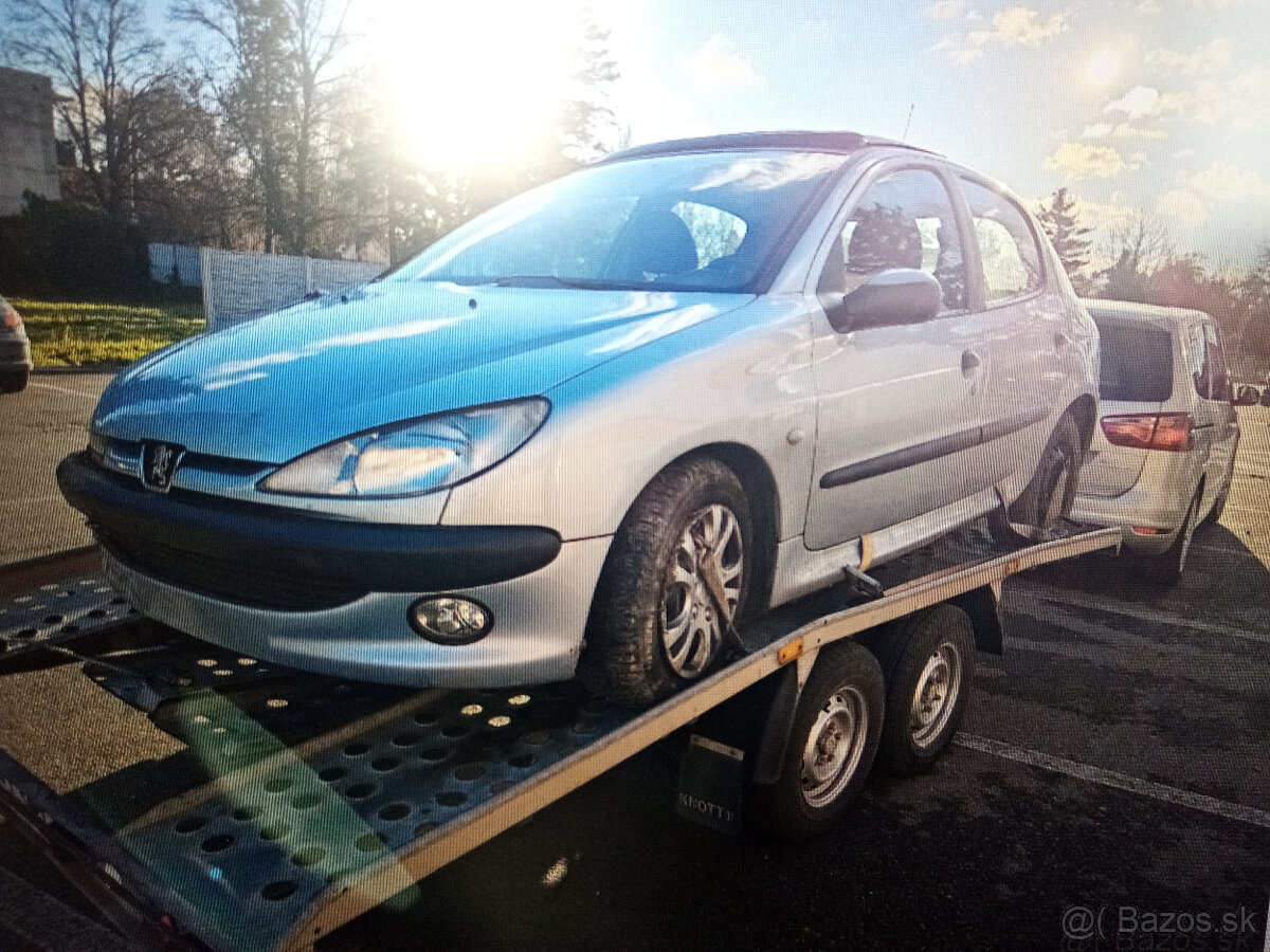 predam Rospredam peugeot 206 2,0hdi 144850km alebo v celku