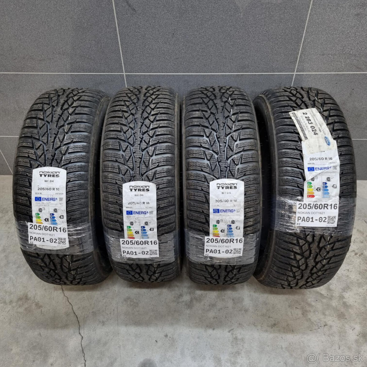 Zimné pneumatiky 205/60 R16 NOKIAN DOT1621