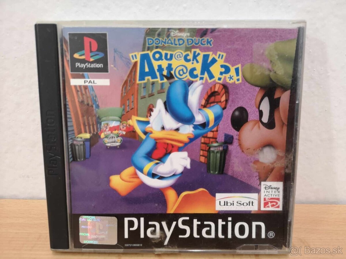 Donald Duck Quack Attack, PS1