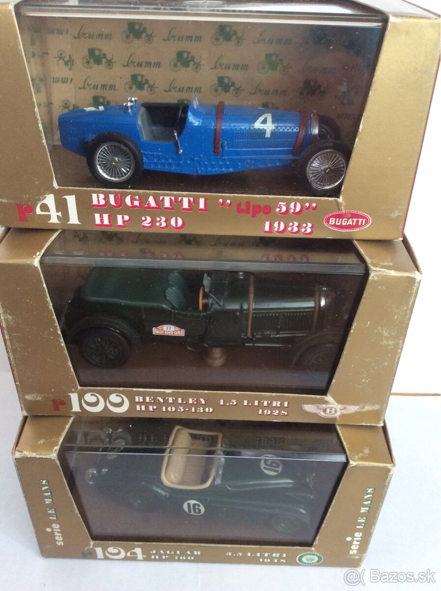 Predám modely BRUMM série oro
