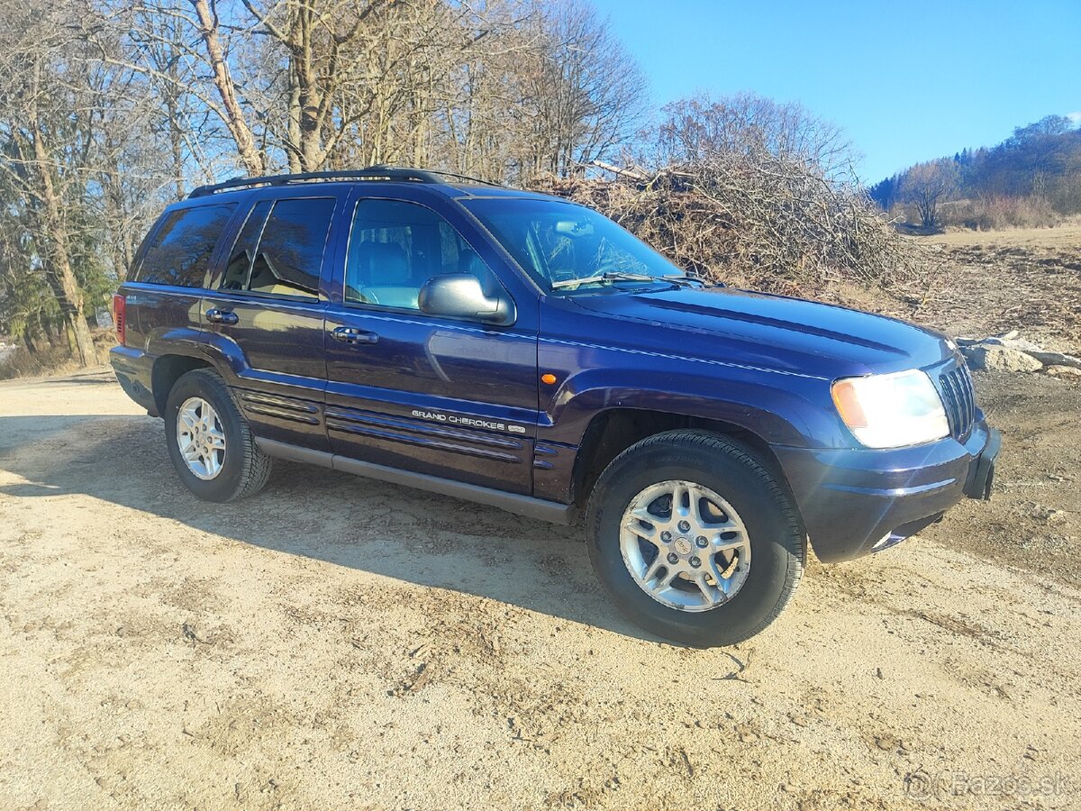 Predám jeep grand Cherokee 4.7 lpg