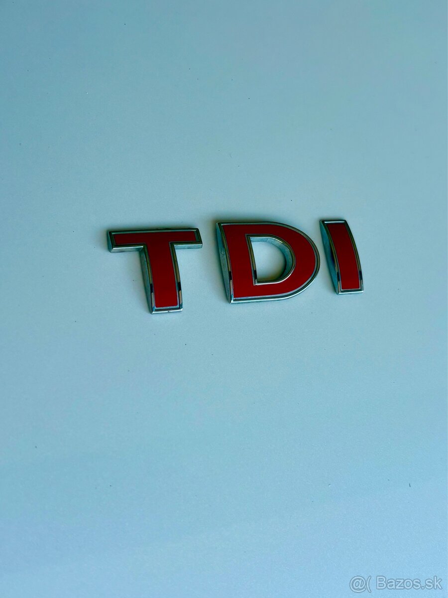 nápis - znak - emblém - písmenka z 1.9TDi ARL