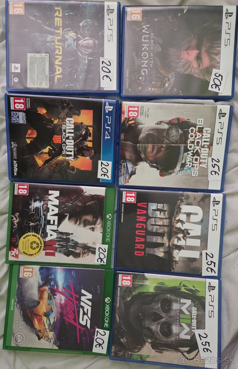 Hry ps5 -xbox