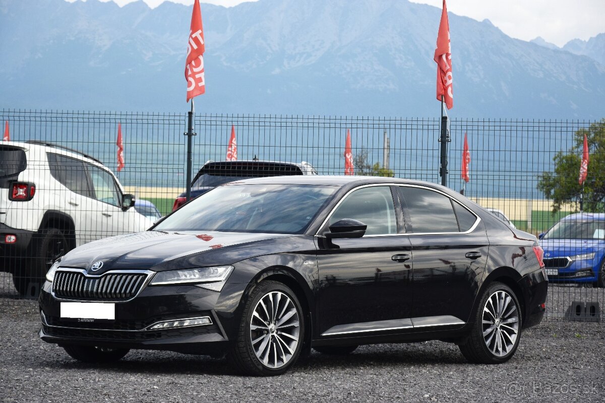 Škoda Superb 2.0 TSI 206 kw L&K 4x4 DSG - 2021 - 77 861 km