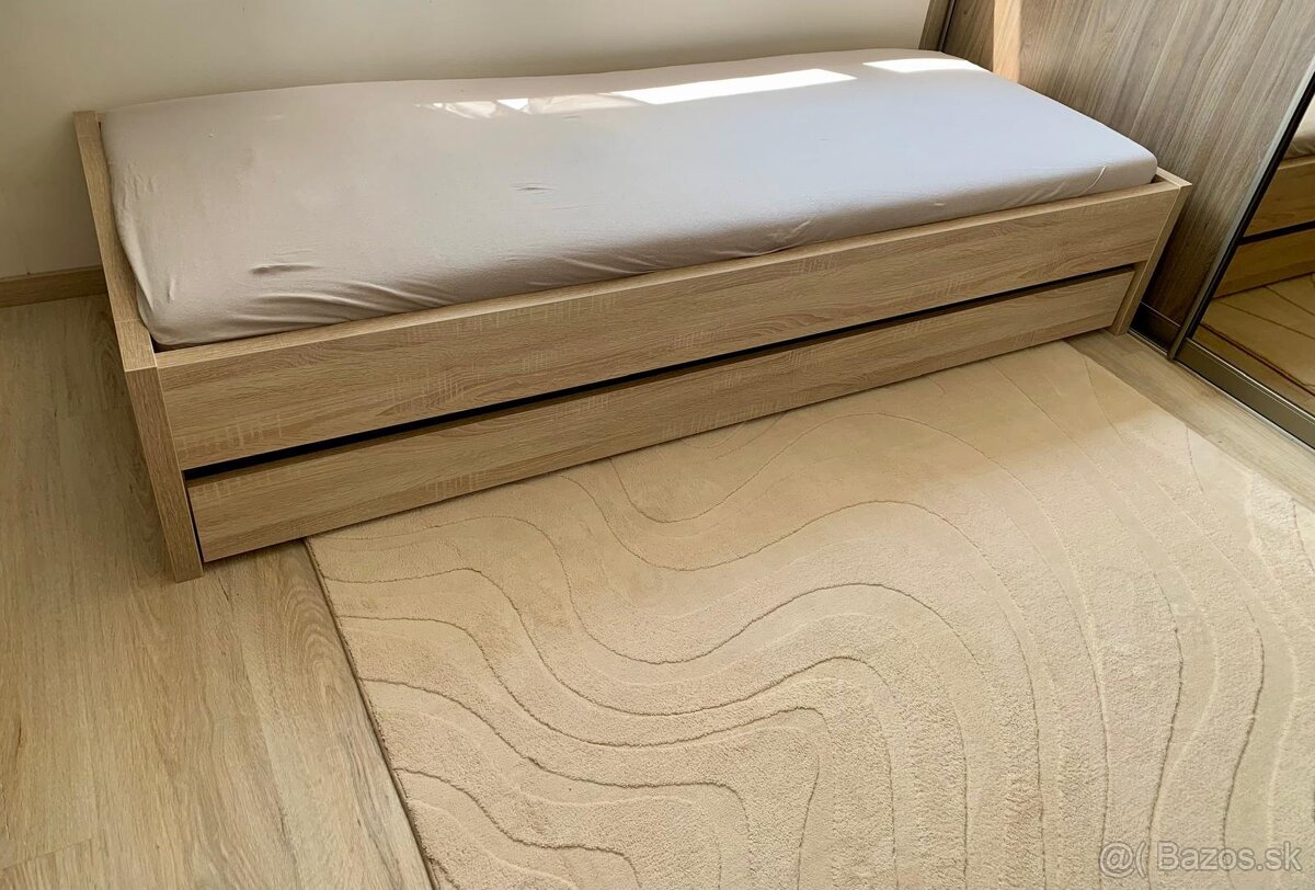 🛏 Predám rozkladaciu posteľ/ 2-krat 80x200 cm + matrace
