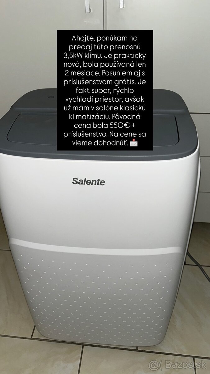 Prenosná klimatizácia