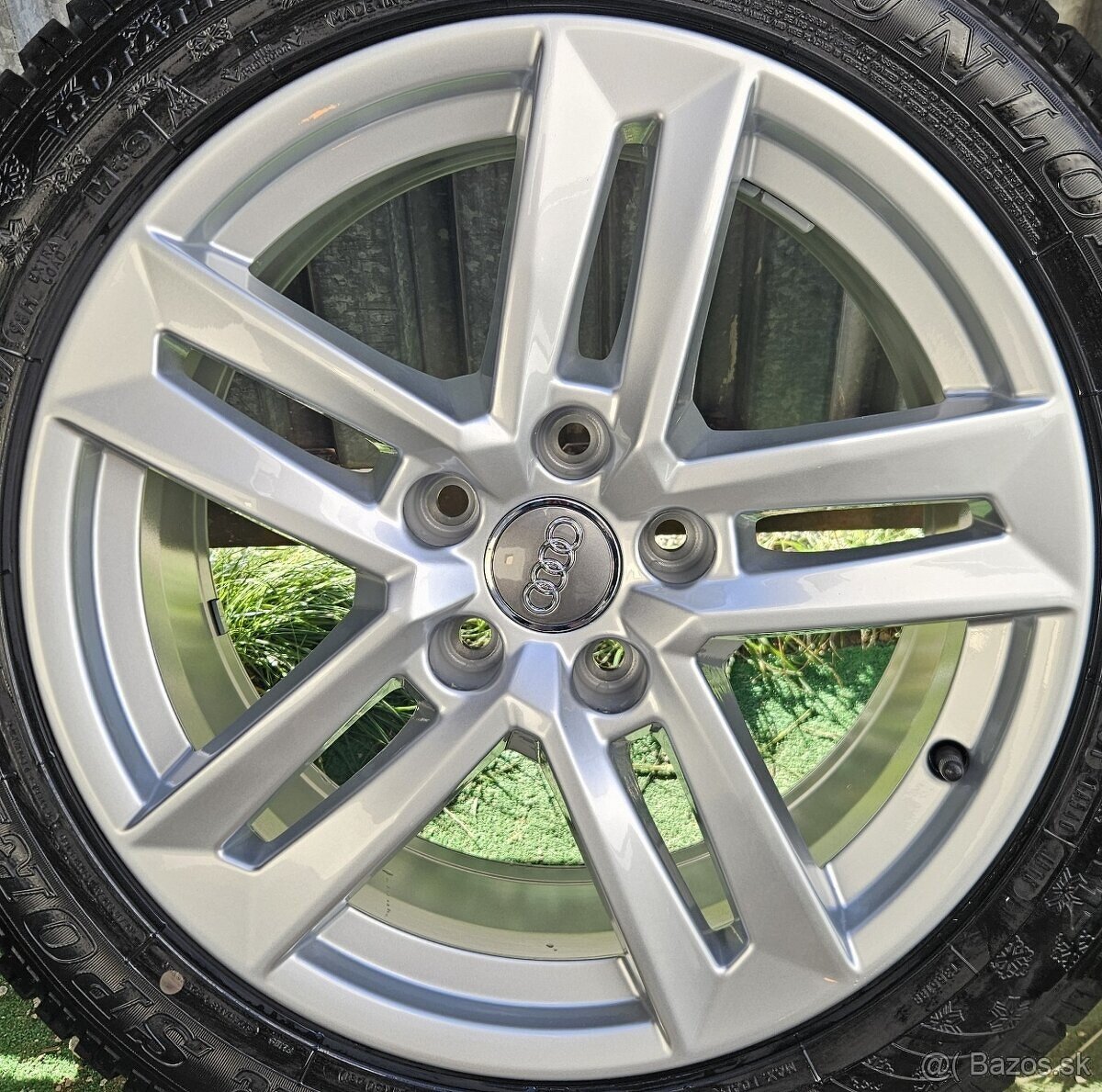 Prakticky nové, originálne disky AUDI - 5x112 r17