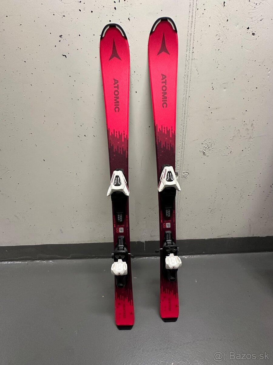 Lyže 120 cm Atomic Vantage s viazaním