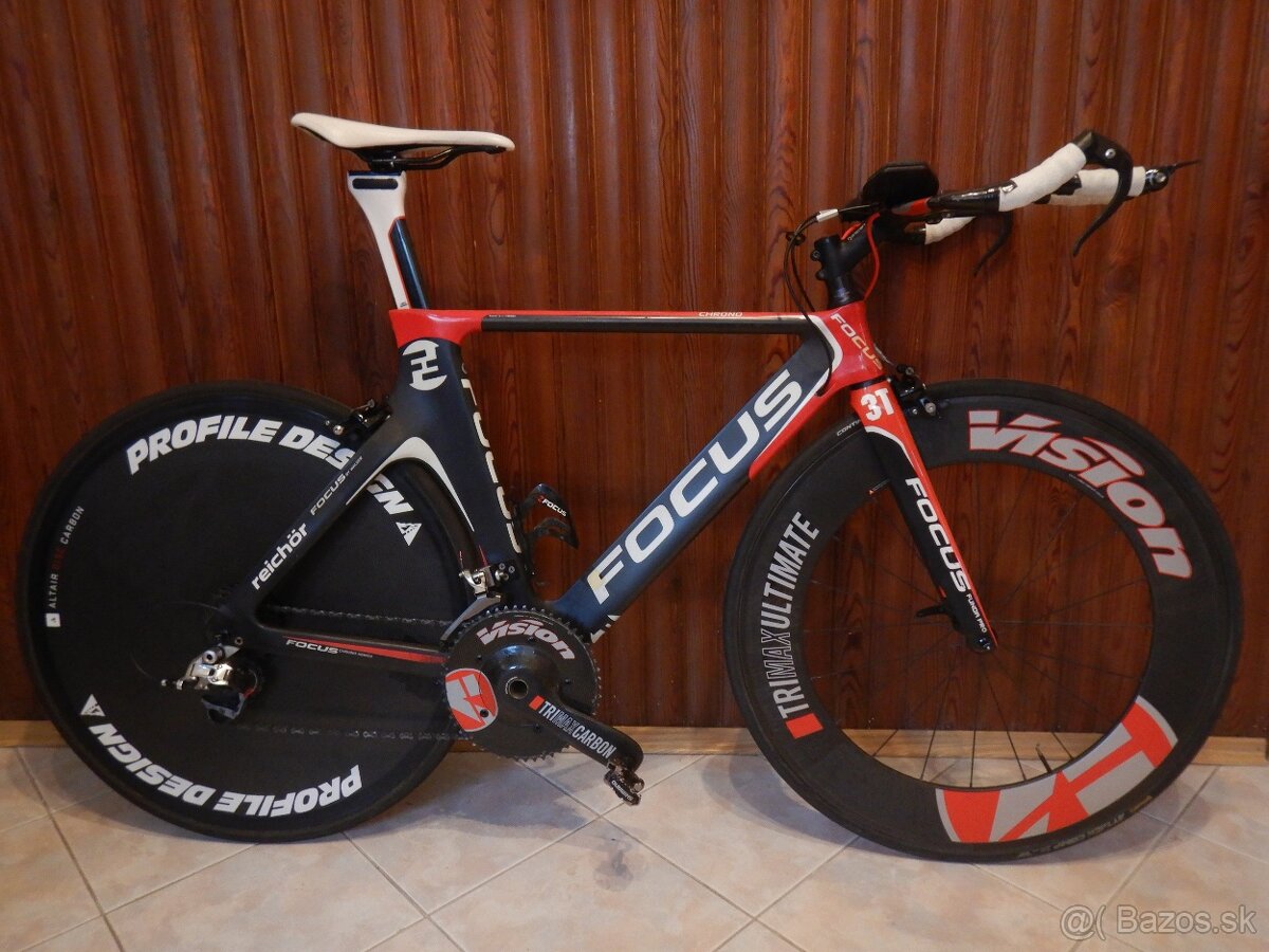 bicykel FOCUS, triatlon, časovka, komplet karbon, 8,4kg