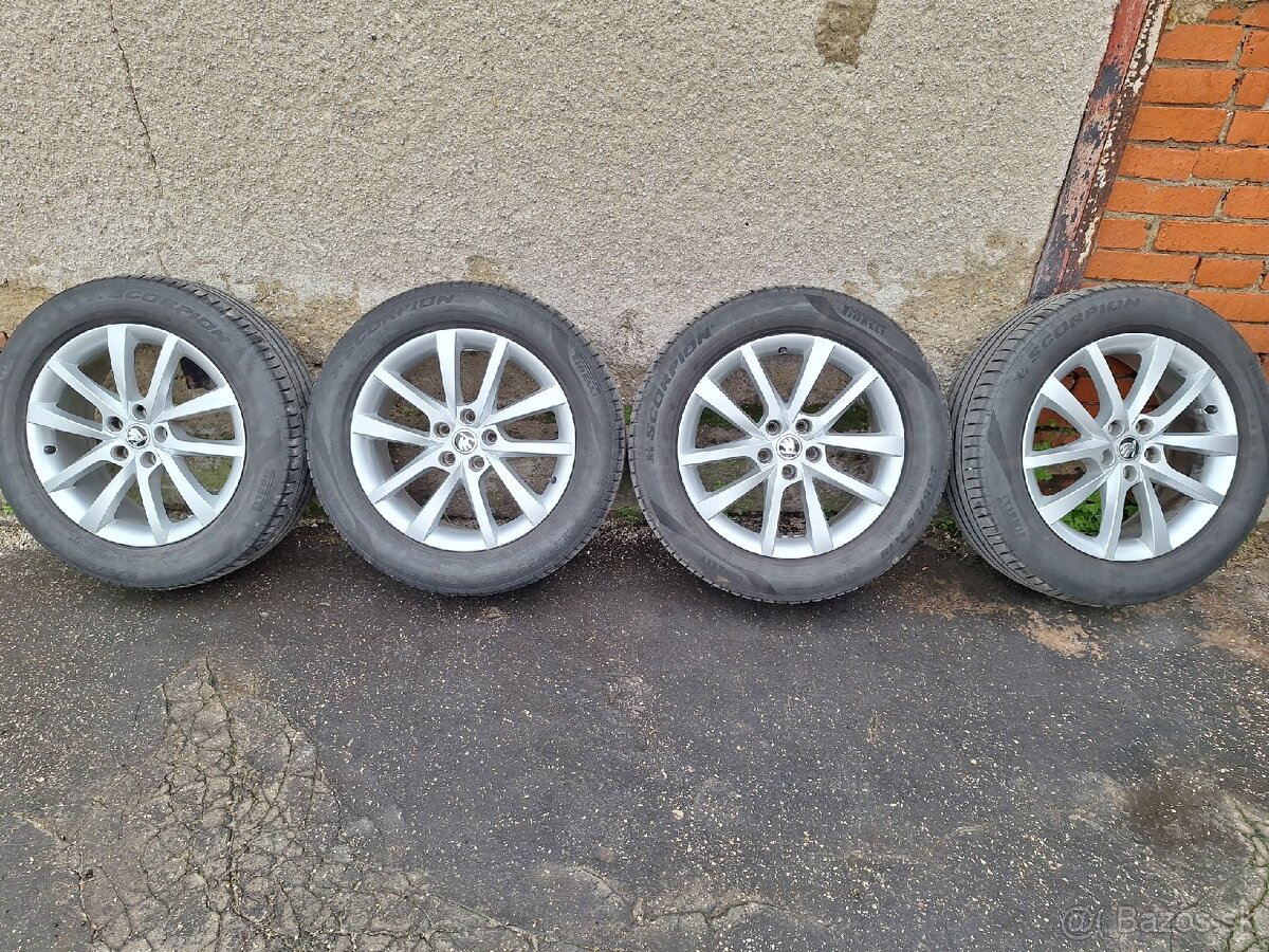 5x112 r18 škoda originál
