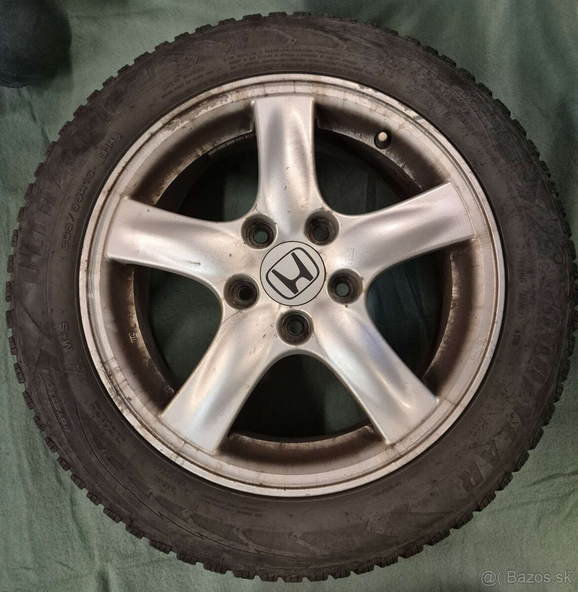 Alu disky 16x6,5J R16 + zimné pneumatiky