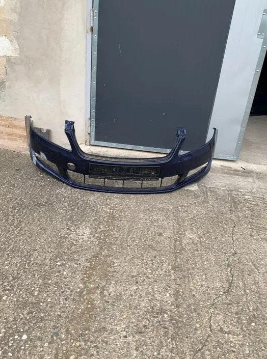 predni naraznik skoda fabia 2 II roomster modry