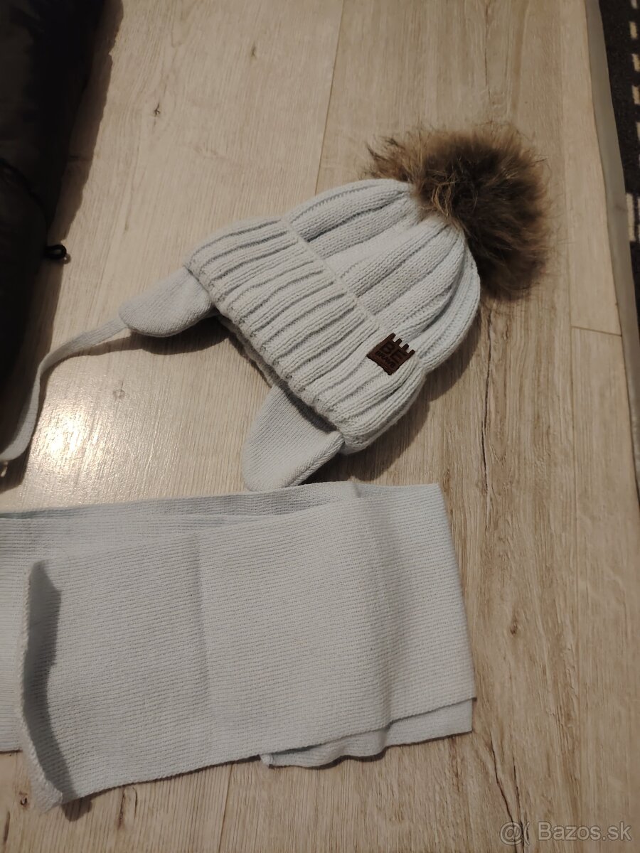 Zimná čiapka +šal