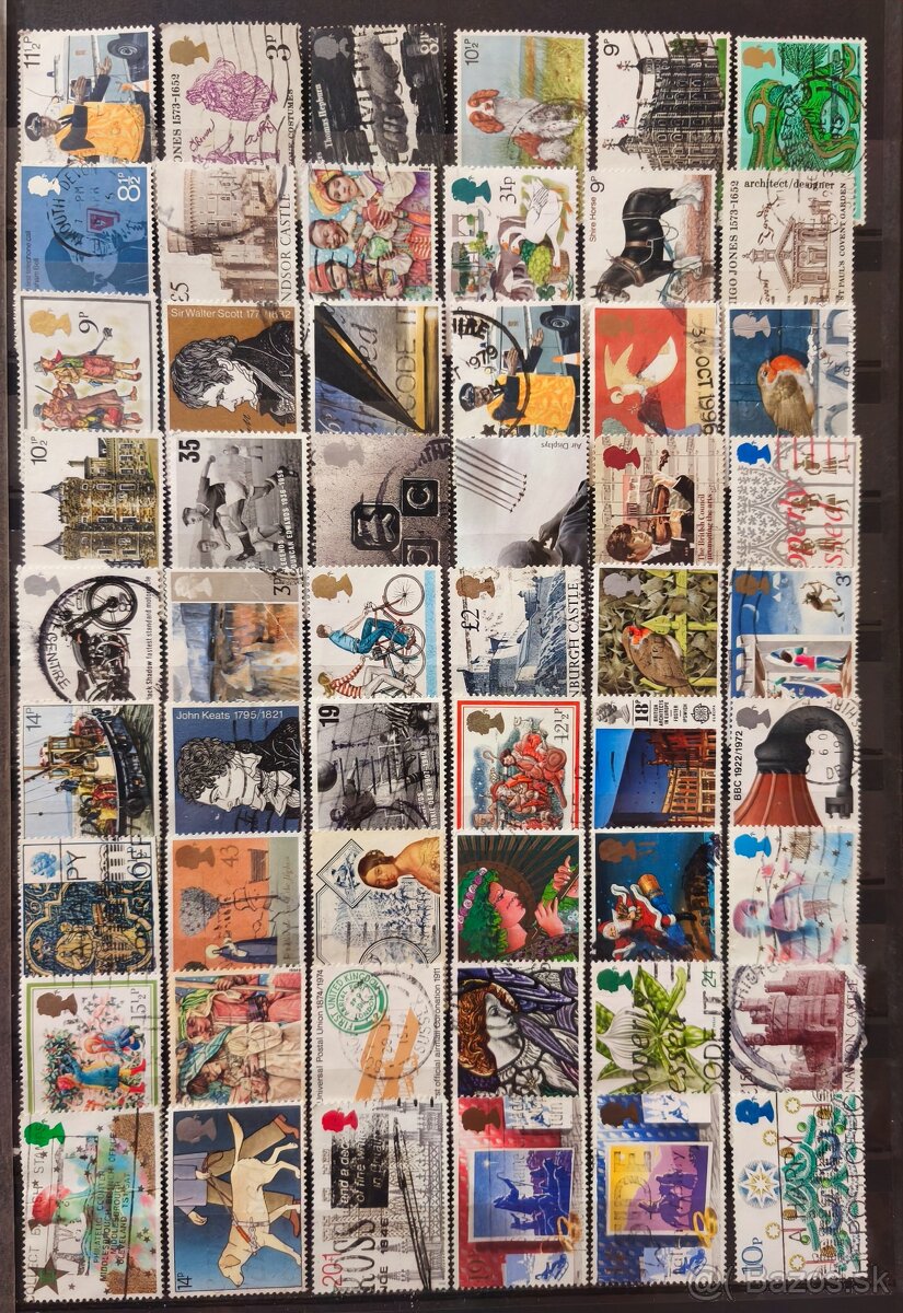 Známky Veľká Británia