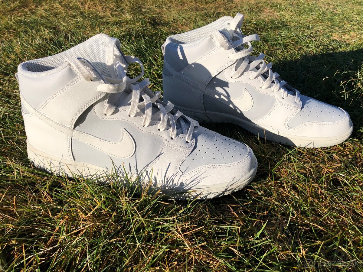 Nike Dunk Hi Retro Summit White 45,5