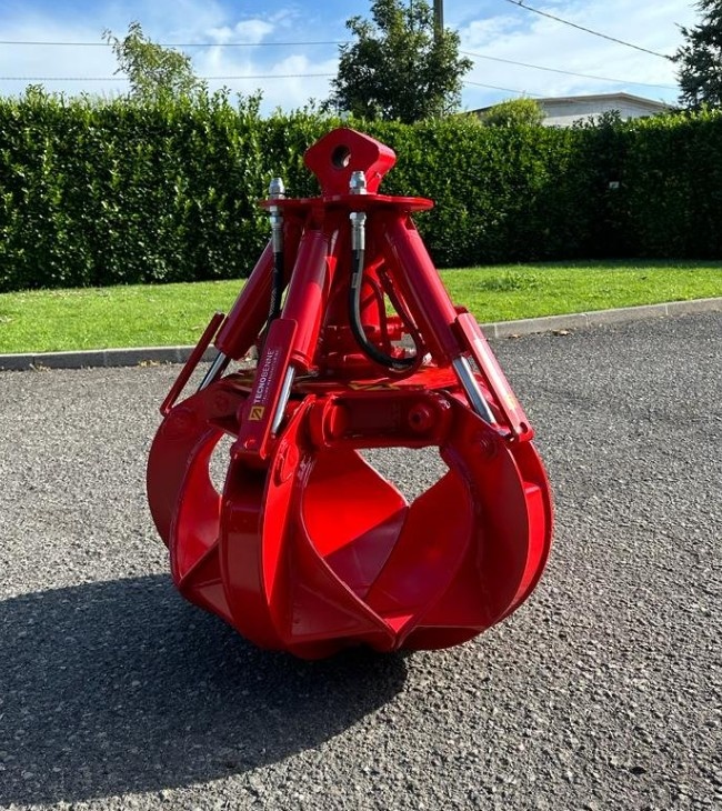 Polypový drapák do kovošrotu pro jeřáby FUCHS a jiné